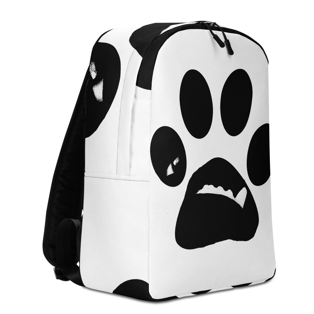 BooBooFace White Backpack Unisex from MacAi & Co