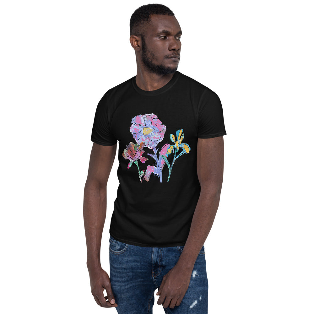 Impressionist Flower T-Shirt from MacAi & Co Easy Wear Unisex