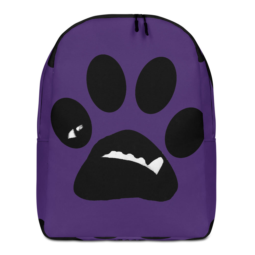 BooBooFace Purple Backpack Unisex from MacAi & Co