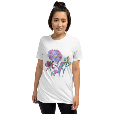 Impressionist Flower T-Shirt from MacAi & Co Easy Wear Unisex