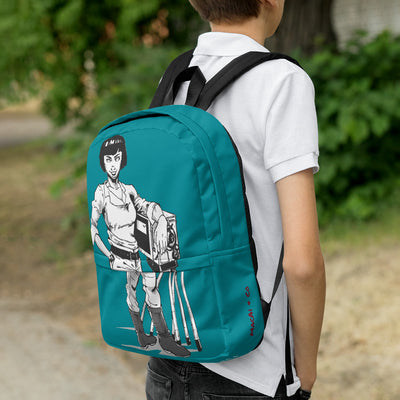 Woman with a Camera Custom Design Backpack from MacAi & Co